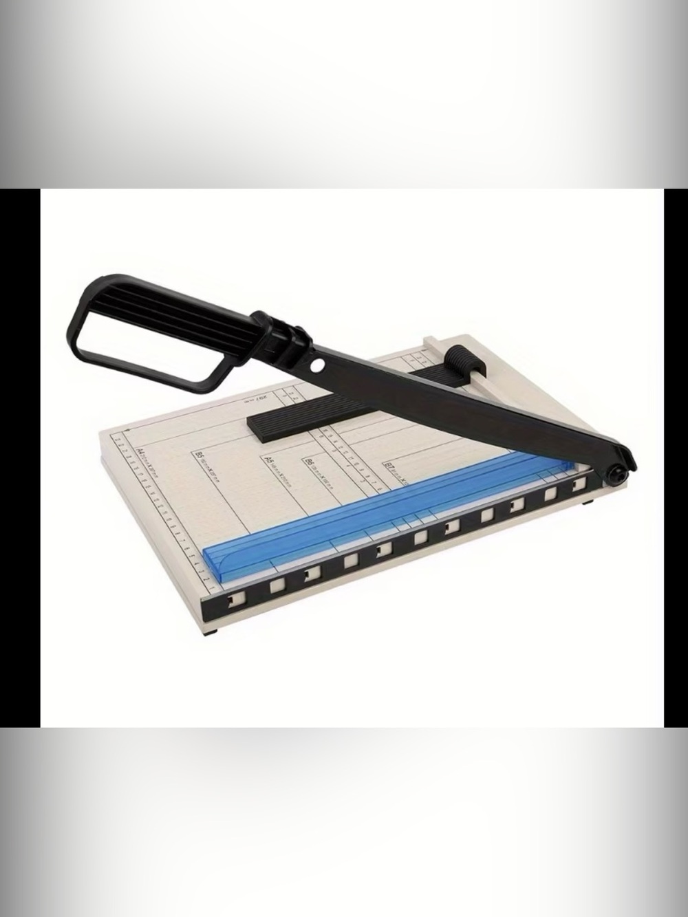 Heavy Duty Paper Cutter 10” x 14” With Ergonomic Handle And A Heavy Metal Base